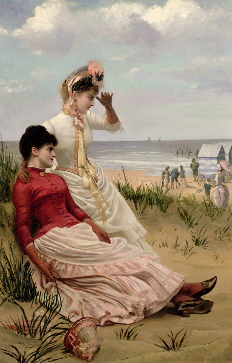 Na plaży autorstwa George van den Bos