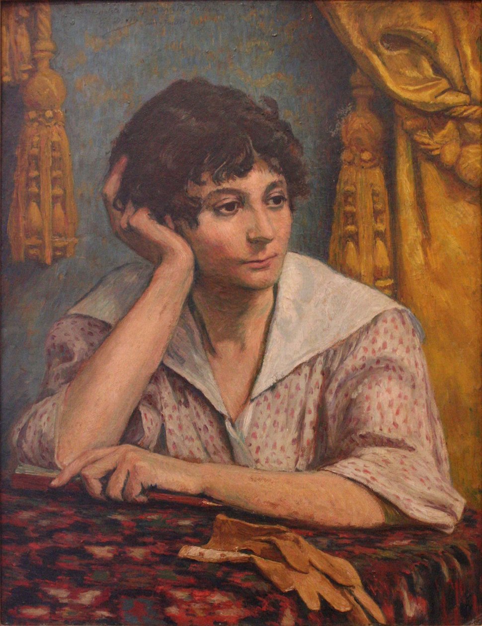 Portret panny Marcelle Galienn autorstwa George Daniel de Monfreid