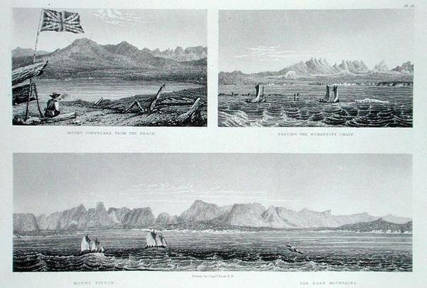 Łańcuch Richardsona, z „Narracji o drugiej wyprawie do brzegów Morza Polarnego w latach 1825-27” autorstwa Sir Johna Franklina (1786-1847) rycina Edwarda Findena (1791-1857) opublikowana w 1828 r. (grafika) autorstwa George (after) Back