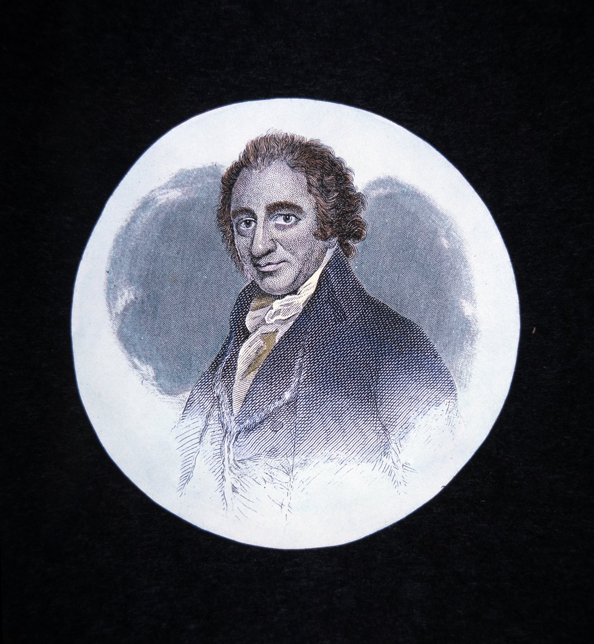 Thomas Paine (kolor lito) autorstwa George (after) Romney