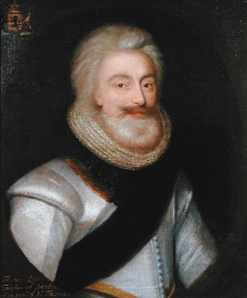 Thomas (1560-1640) 1. Lord Fairfax autorstwa George (attr. to) Jameson