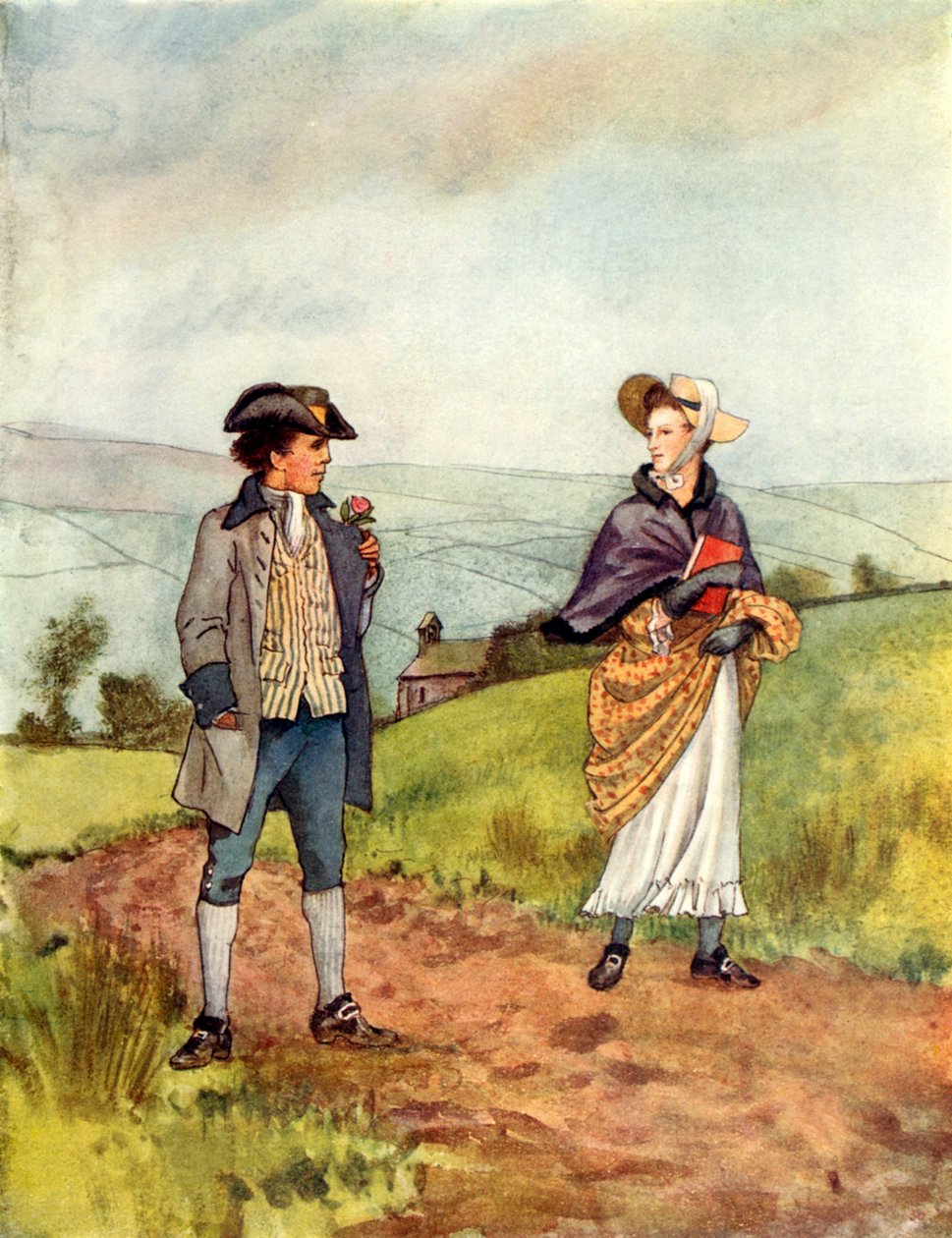 Sally Gray (druk kolorowy) autorstwa George 9th Earl of Carlisle Howard