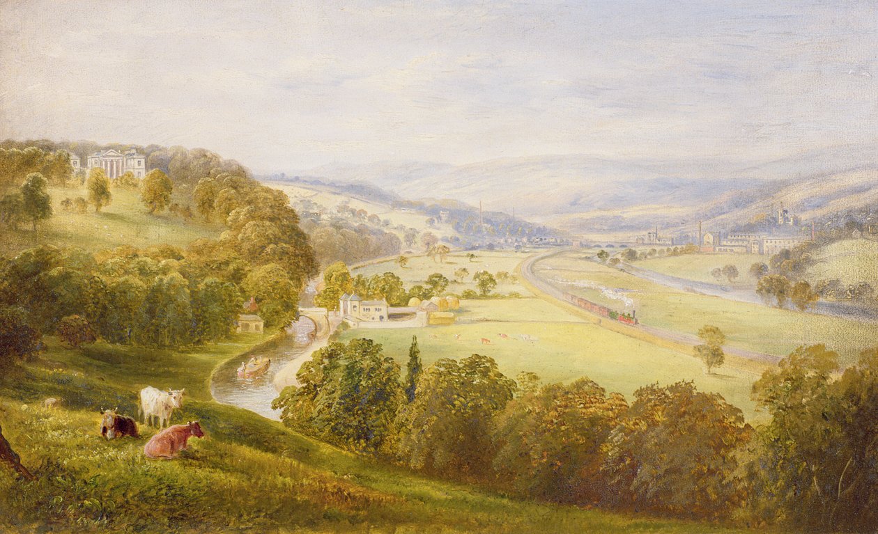 Dolina Powietrza, Pastwiska Armley i Kirkstall autorstwa George Alexander