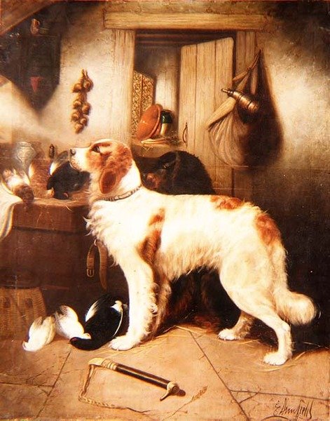 Kuchnia leśniczego autorstwa George Armfield