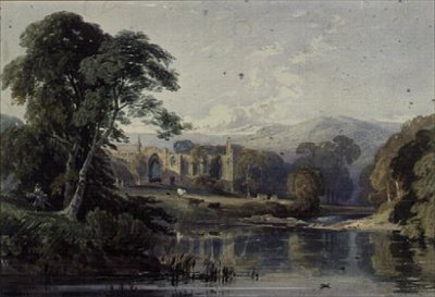 Opactwo Bolton, XIX wiek autorstwa George Arthur Fripp