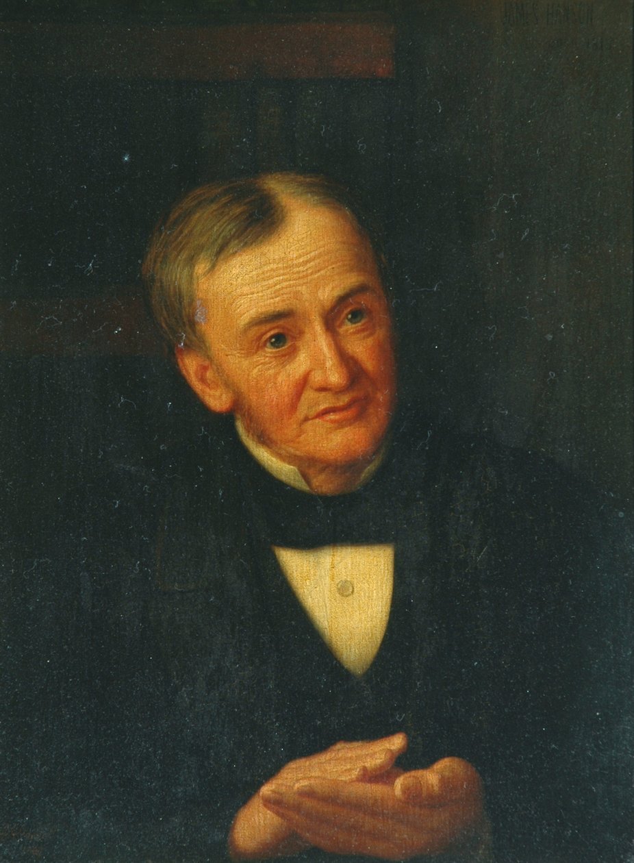James Hanson, ok. 1840-87 (olej na płótnie) autorstwa George Arthur Gaskell