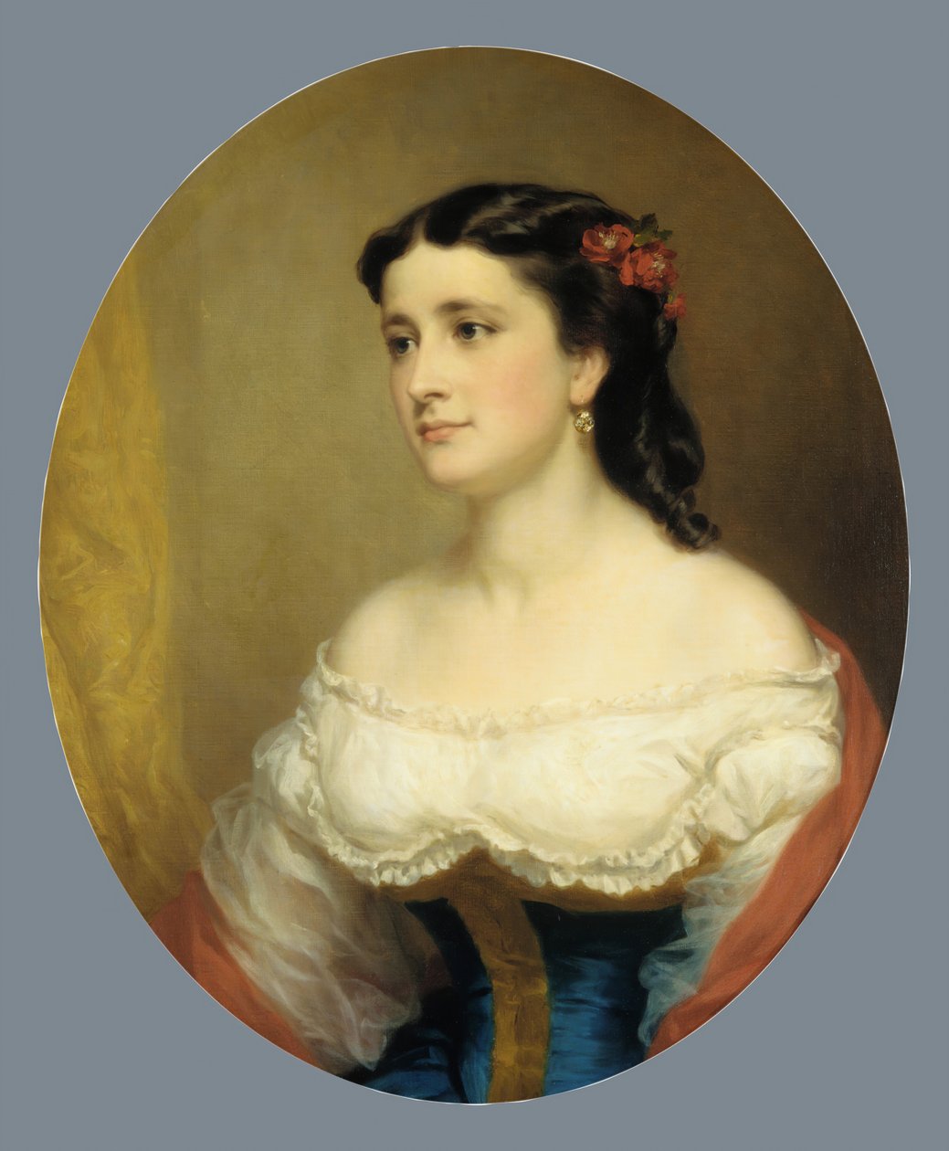 Pani William Loring Andrews, 1861-63. autorstwa George Augustus Baker