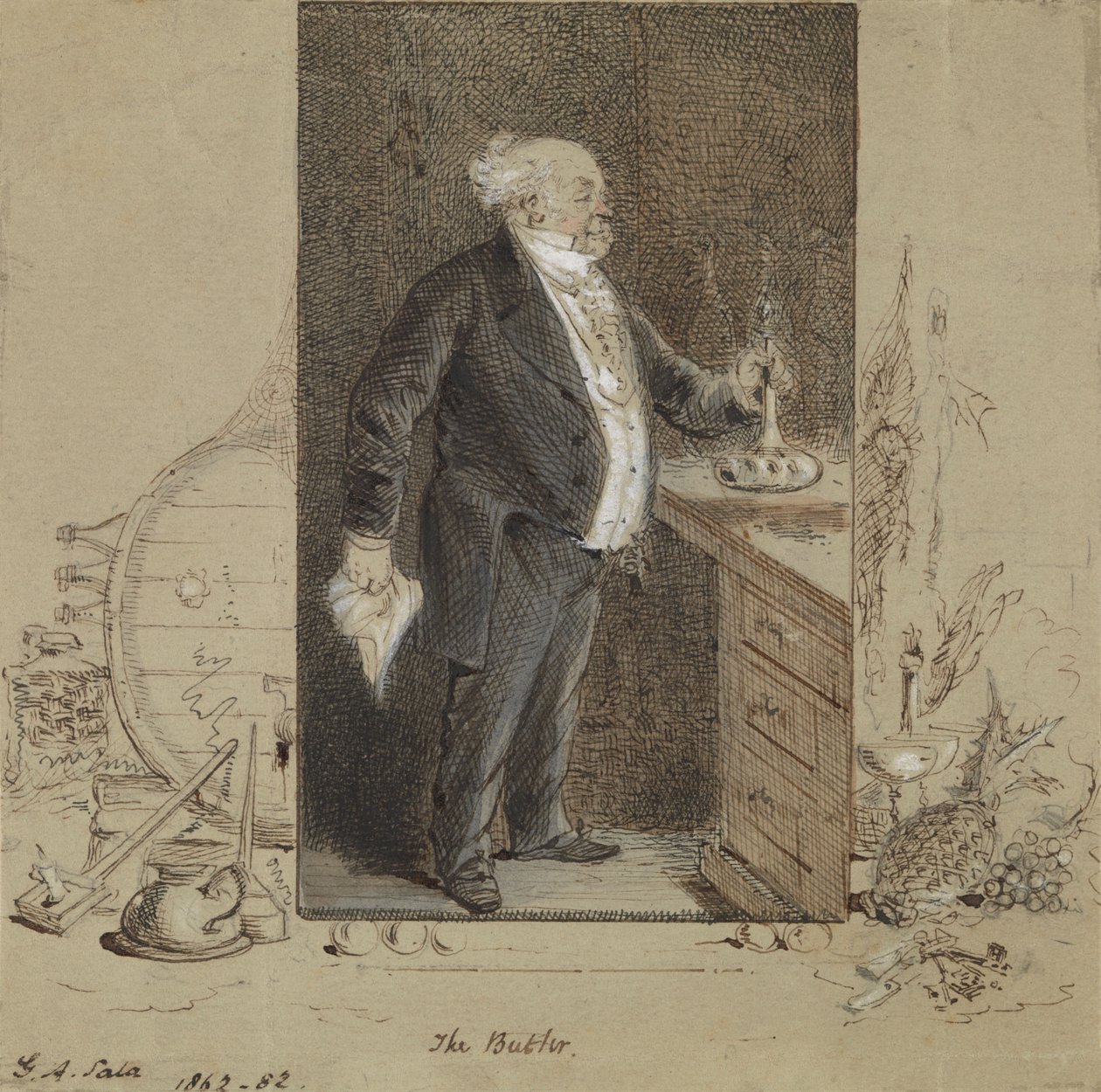Kamerdyner autorstwa George Augustus Sala