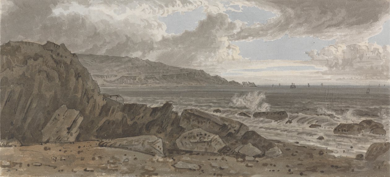 Igły z Alum Bay autorstwa George Barret Jr.