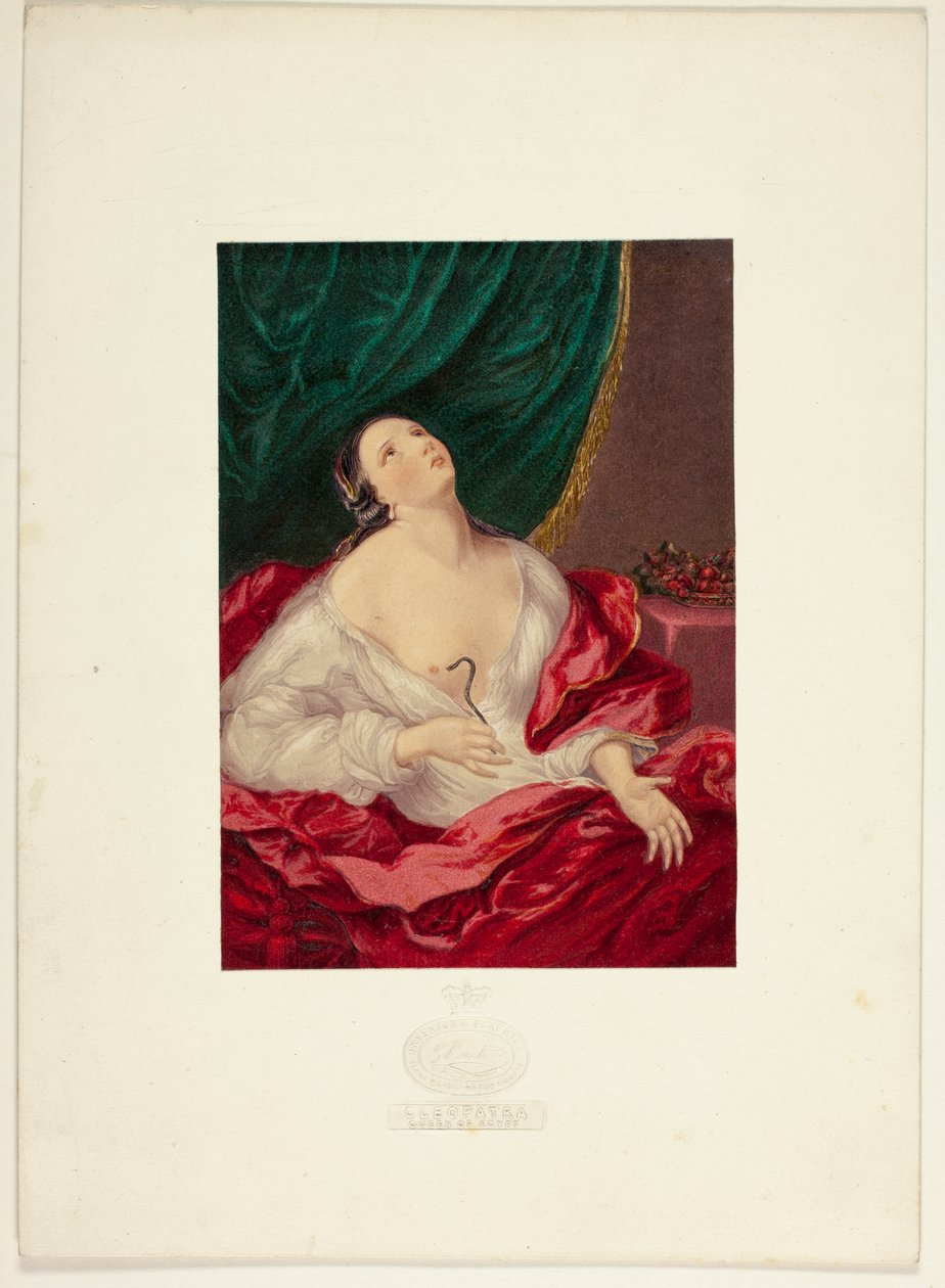 Kleopatra autorstwa George Baxter