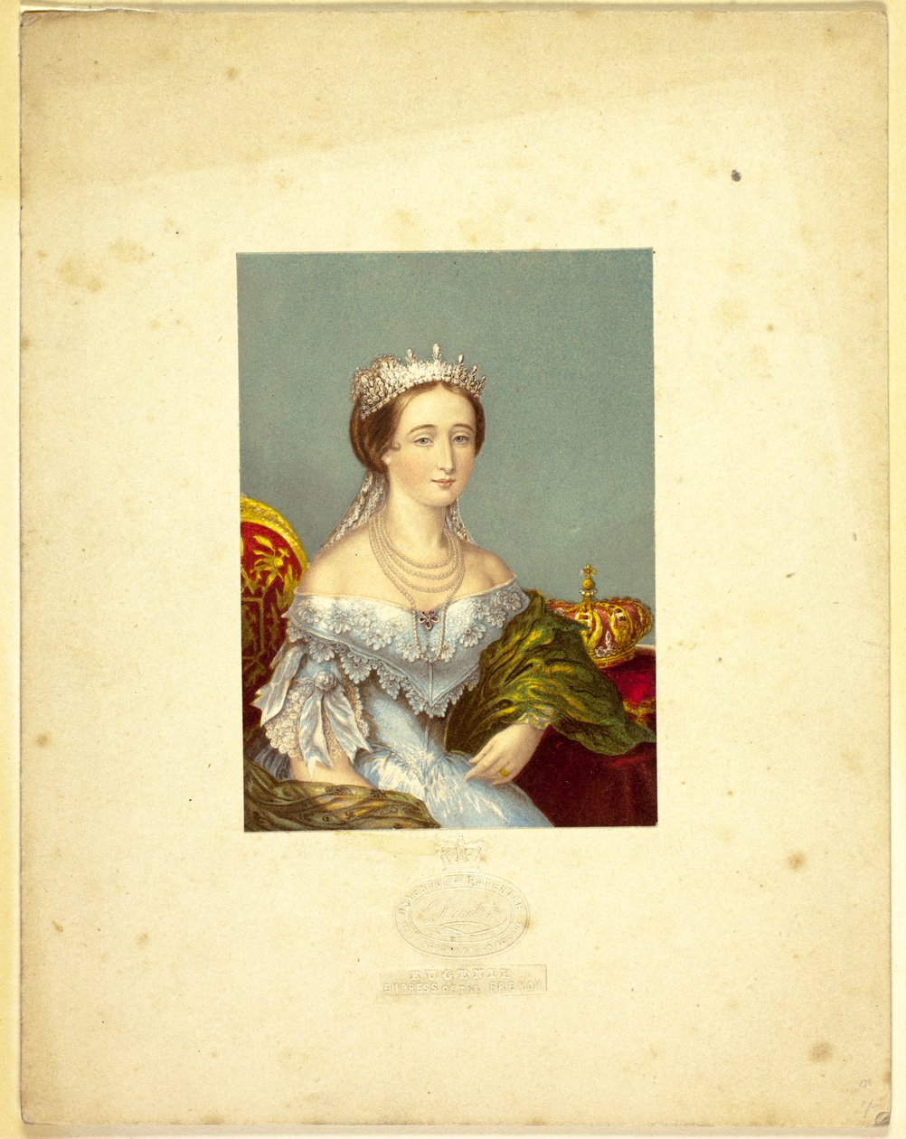 Eugenia, cesarzowa Francji autorstwa George Baxter