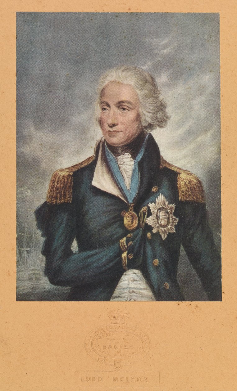 Horatio Nelson (1758-1805) autorstwa George Baxter