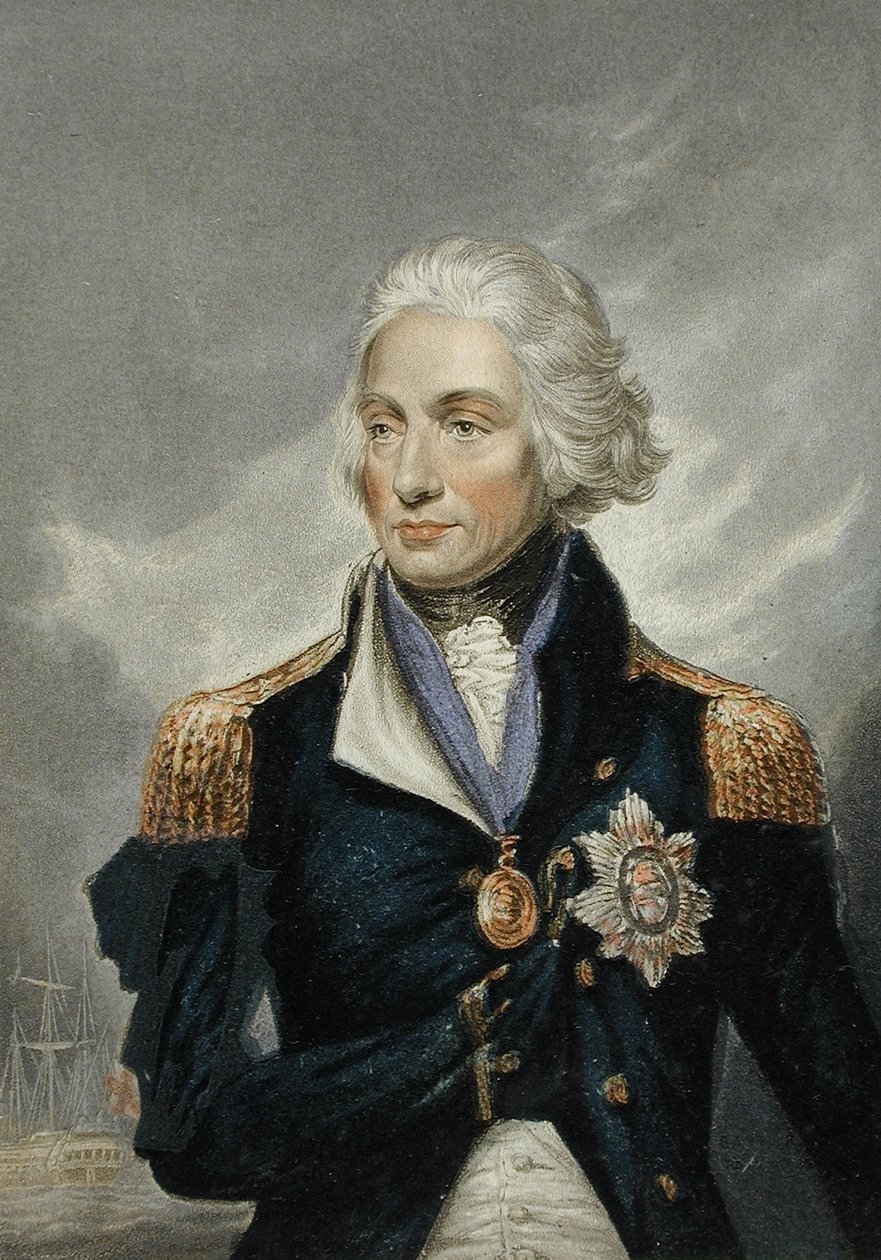 Lord Nelson autorstwa George Baxter