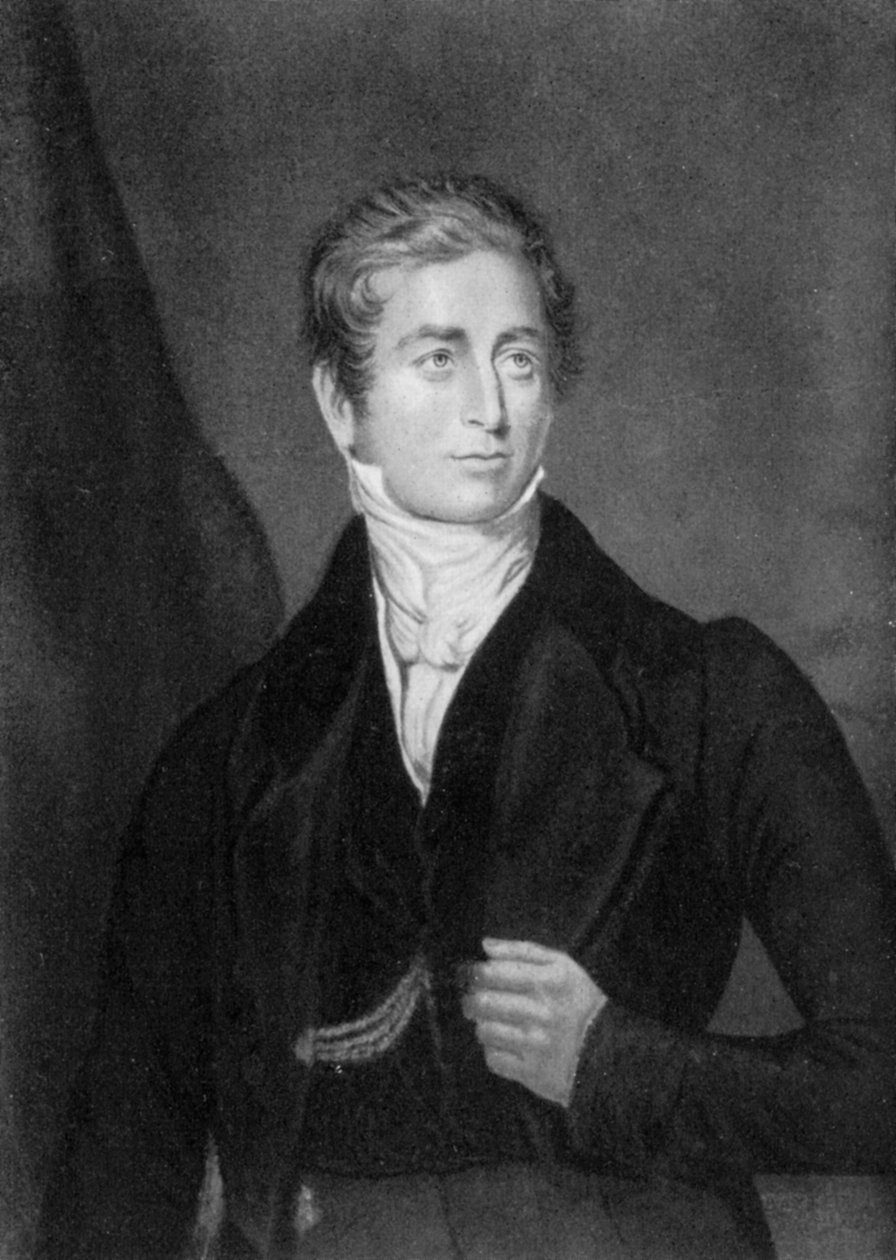 Sir Robert Peel, 2. baronet, premier Wielkiej Brytanii, 1853 1910. autorstwa George Baxter