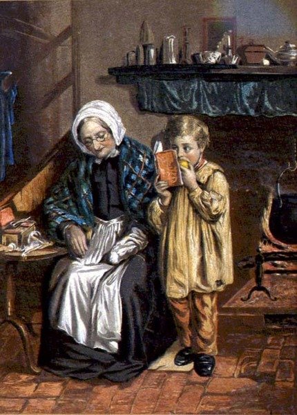 Skradzione przyjemności (druk) autorstwa George Baxter