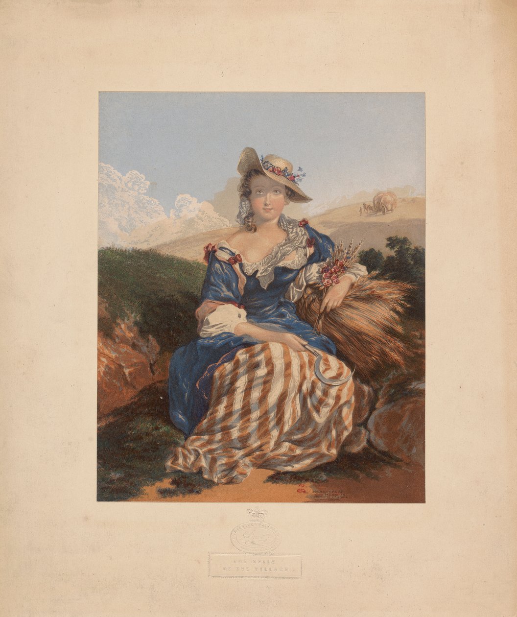 Belle wsi autorstwa George Baxter