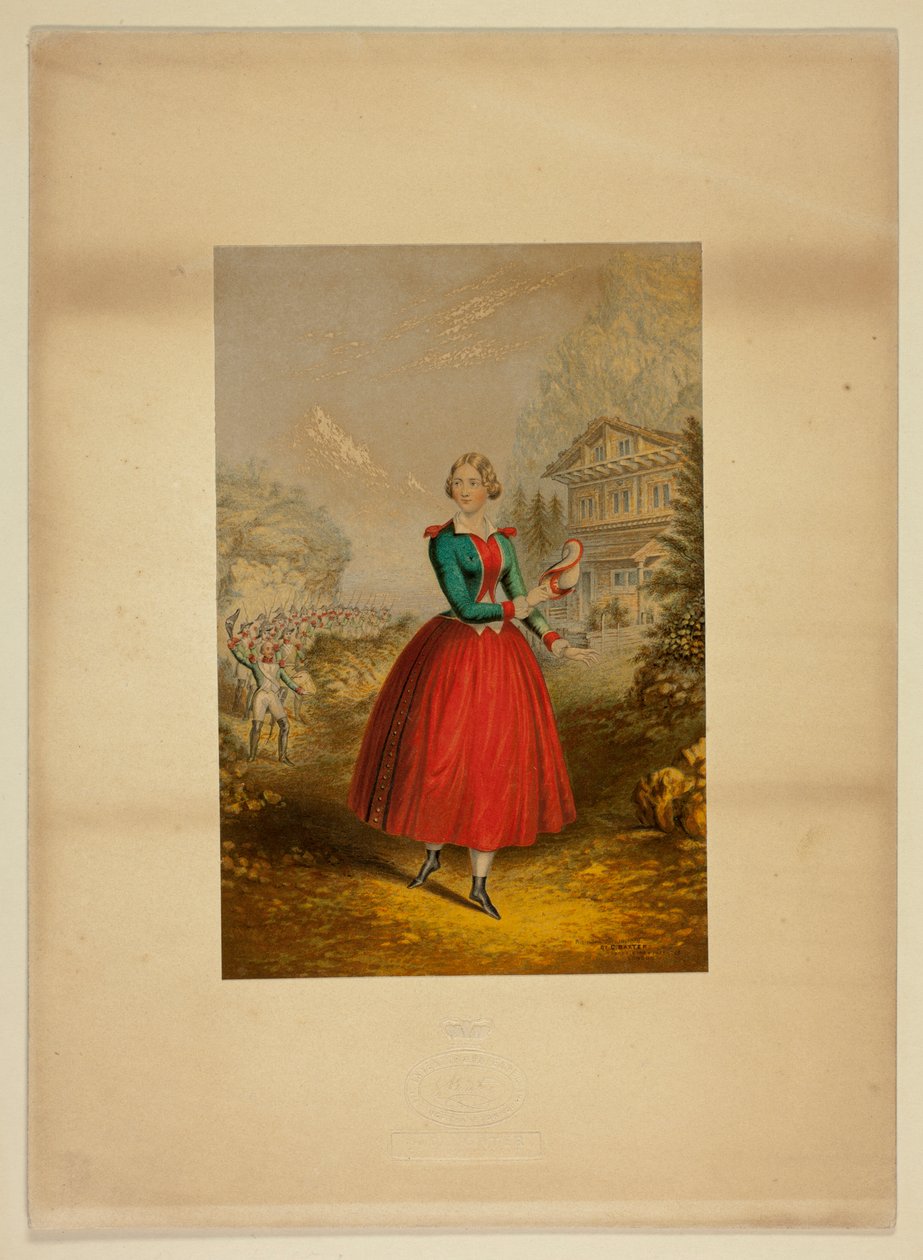 Die Tochter des Regiments autorstwa George Baxter
