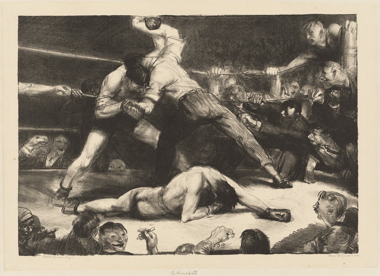 Nokaut autorstwa George Bellows