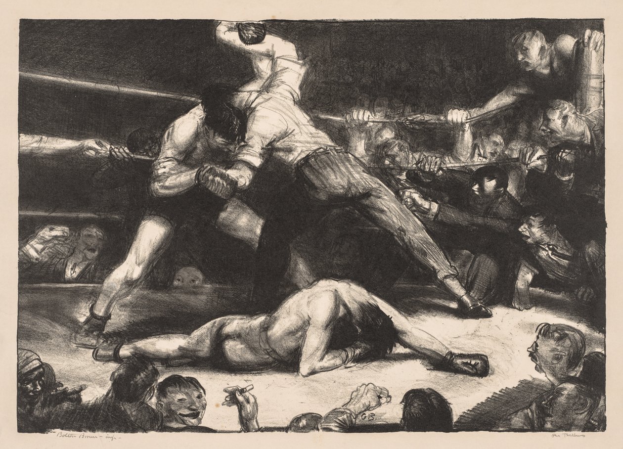 Nokaut autorstwa George Bellows