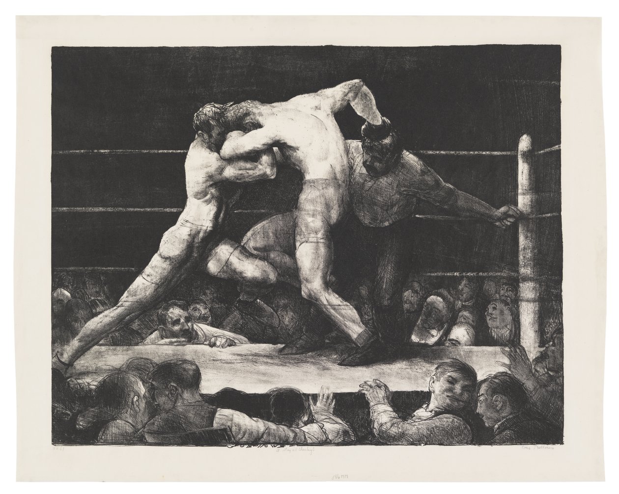 Jeleń w „Sharkey’s” autorstwa George Bellows