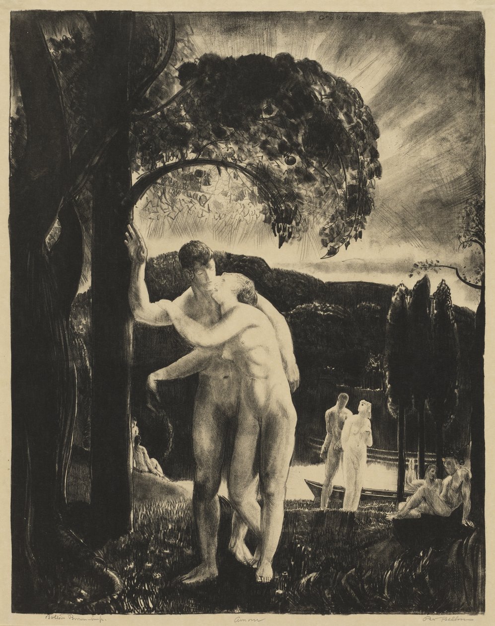 Miłość autorstwa George Bellows