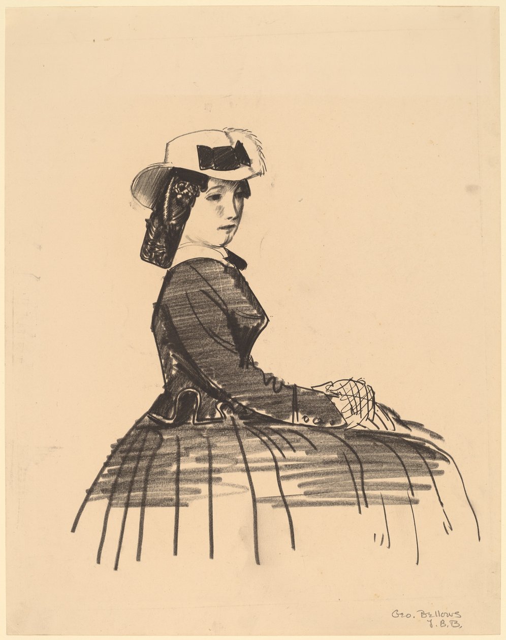 Irlandzka dziewczyna autorstwa George Bellows