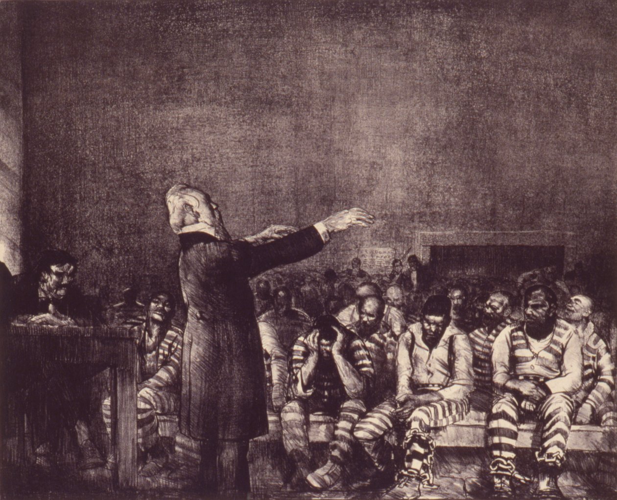 Benedykcja w Gruzji autorstwa George Bellows