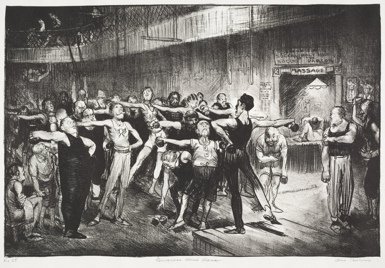 Kurs dla biznesmenów autorstwa George Bellows
