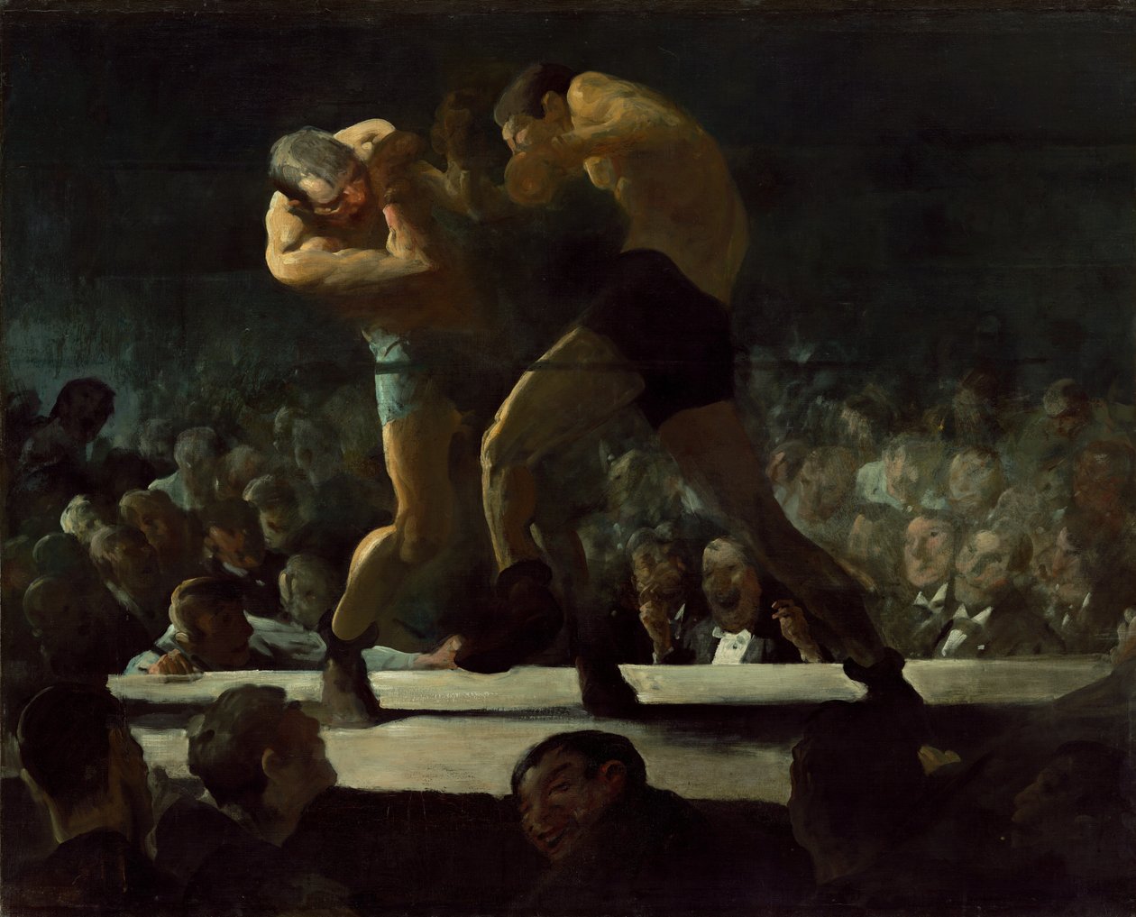 Klubowa noc autorstwa George Bellows
