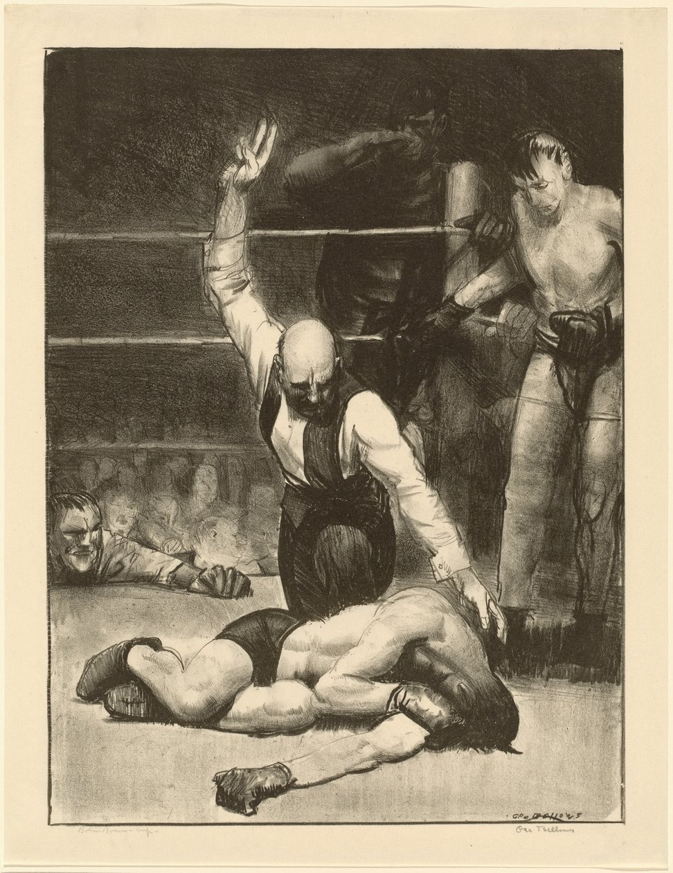 Wyliczony, drugi kamień autorstwa George Bellows