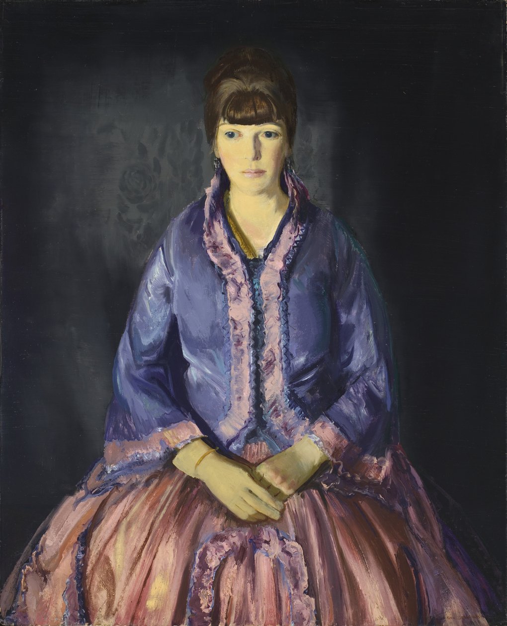 Emma w fioletowej sukni autorstwa George Bellows