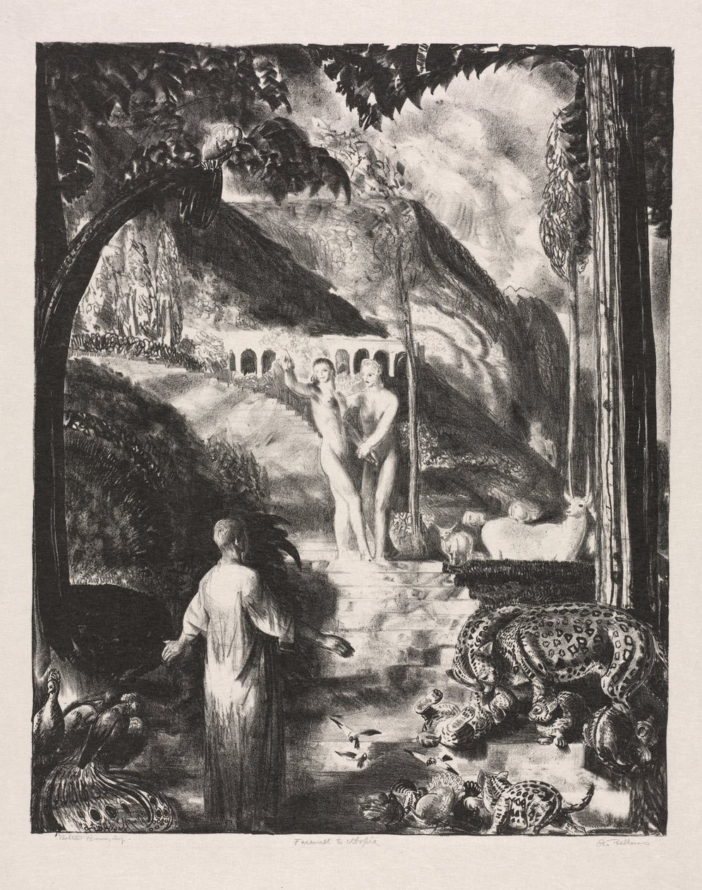 Pożegnanie z utopią autorstwa George Bellows