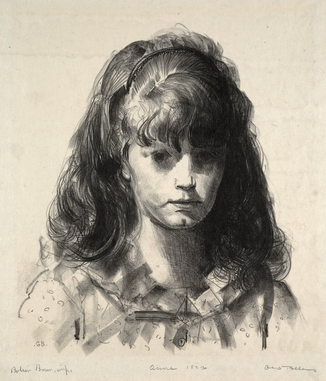 Głowa Anny autorstwa George Bellows