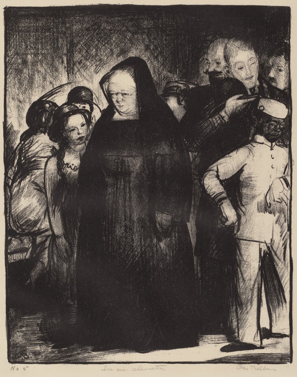 W windzie autorstwa George Bellows