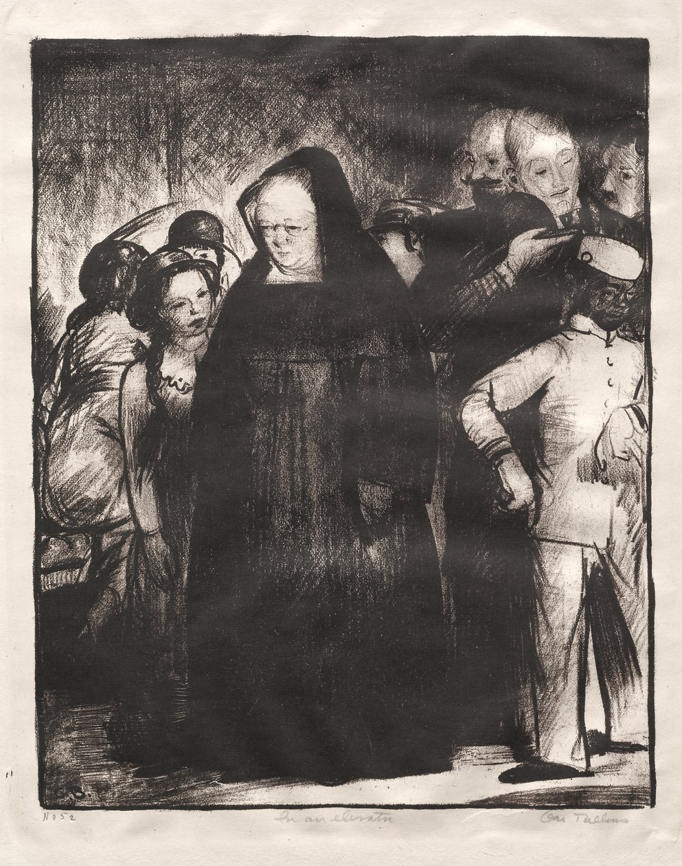 W windzie autorstwa George Bellows