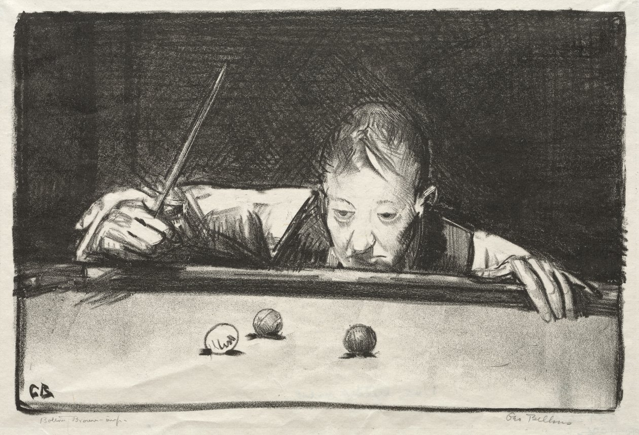 Sportowiec w pomieszczeniu autorstwa George Bellows