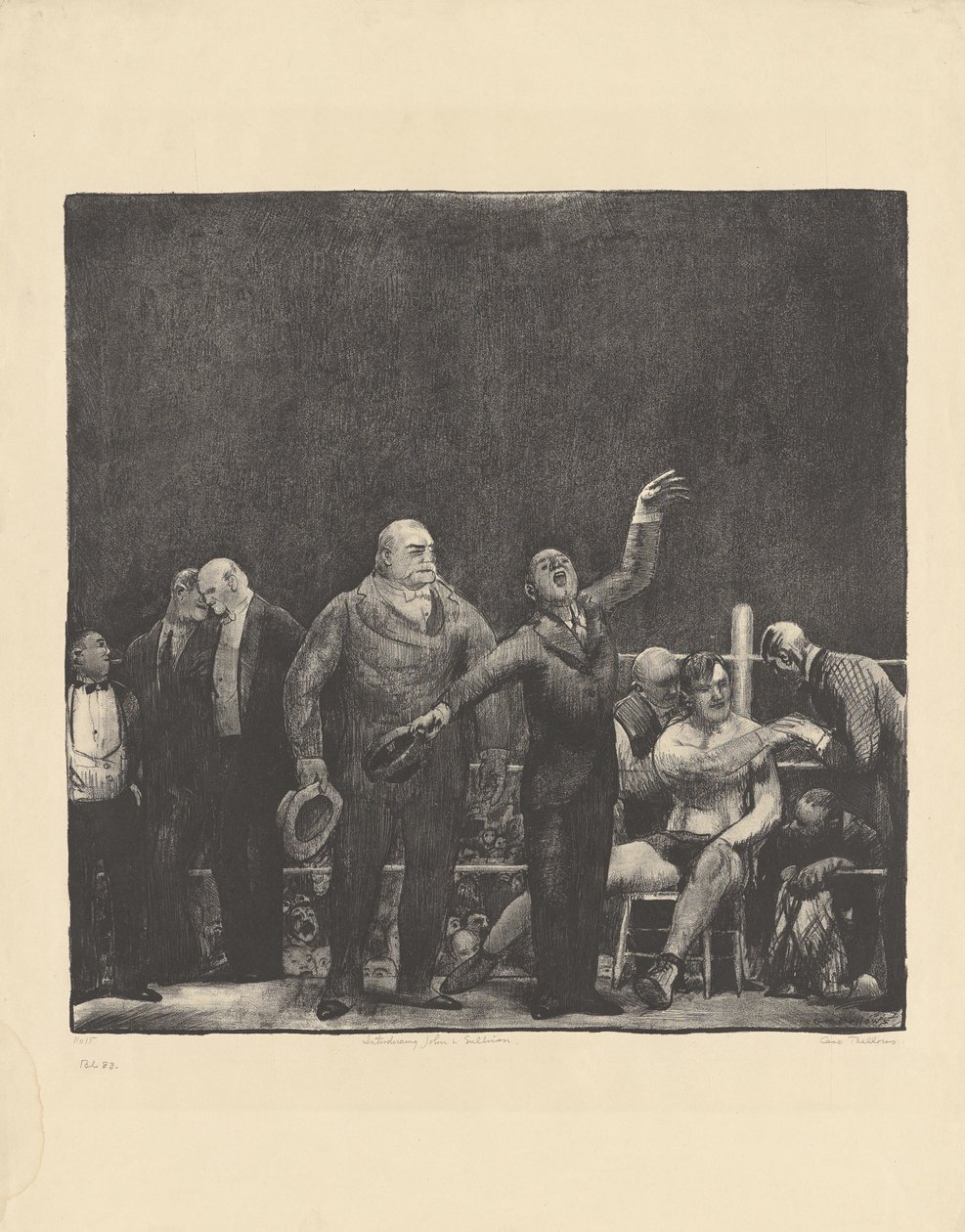 Przedstawiamy Johna L. Sullivana autorstwa George Bellows