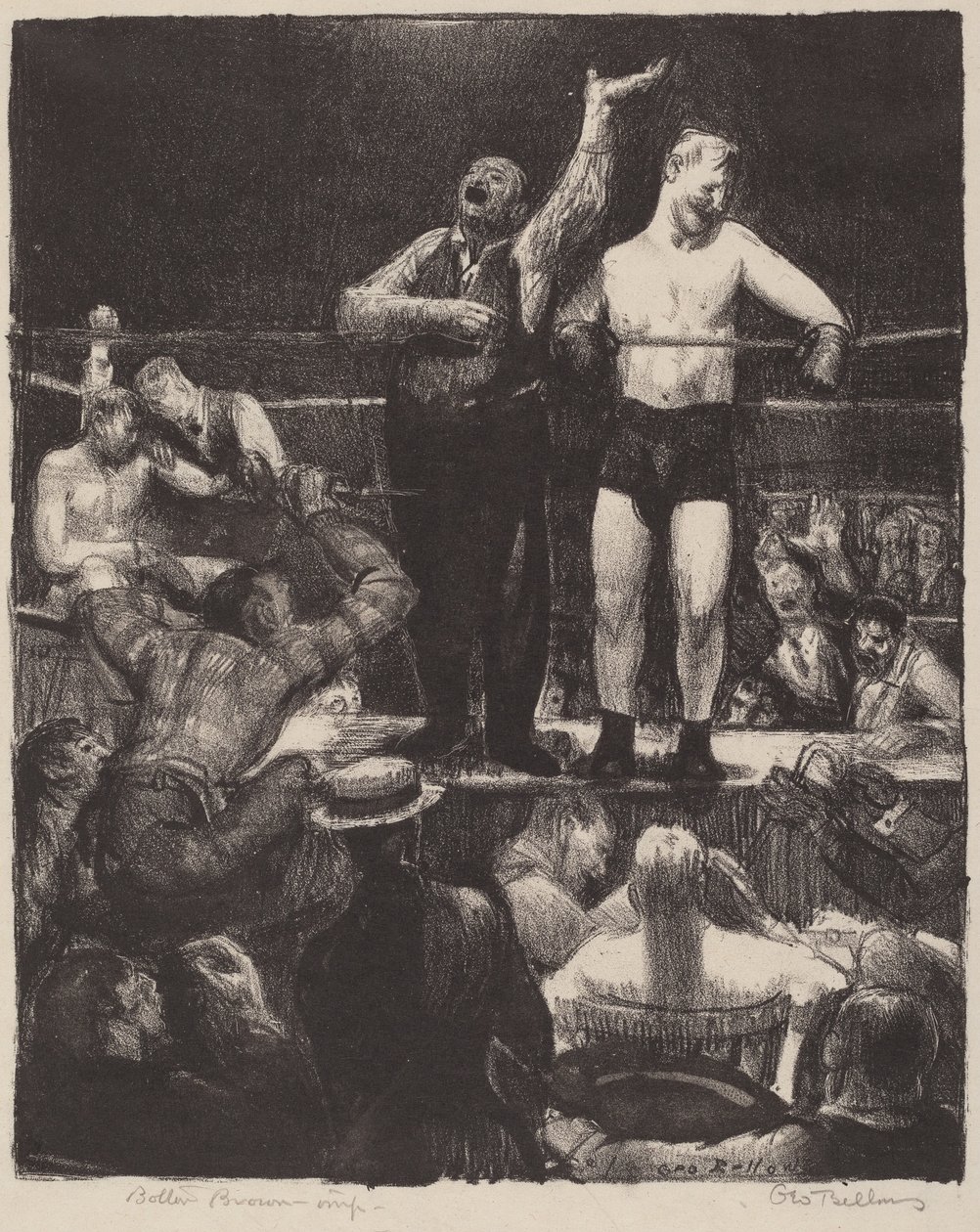 Przedstawienia autorstwa George Bellows