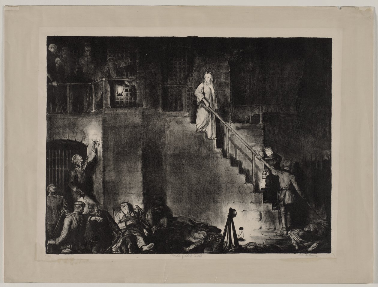 Morderstwo Edith Cavell autorstwa George Bellows