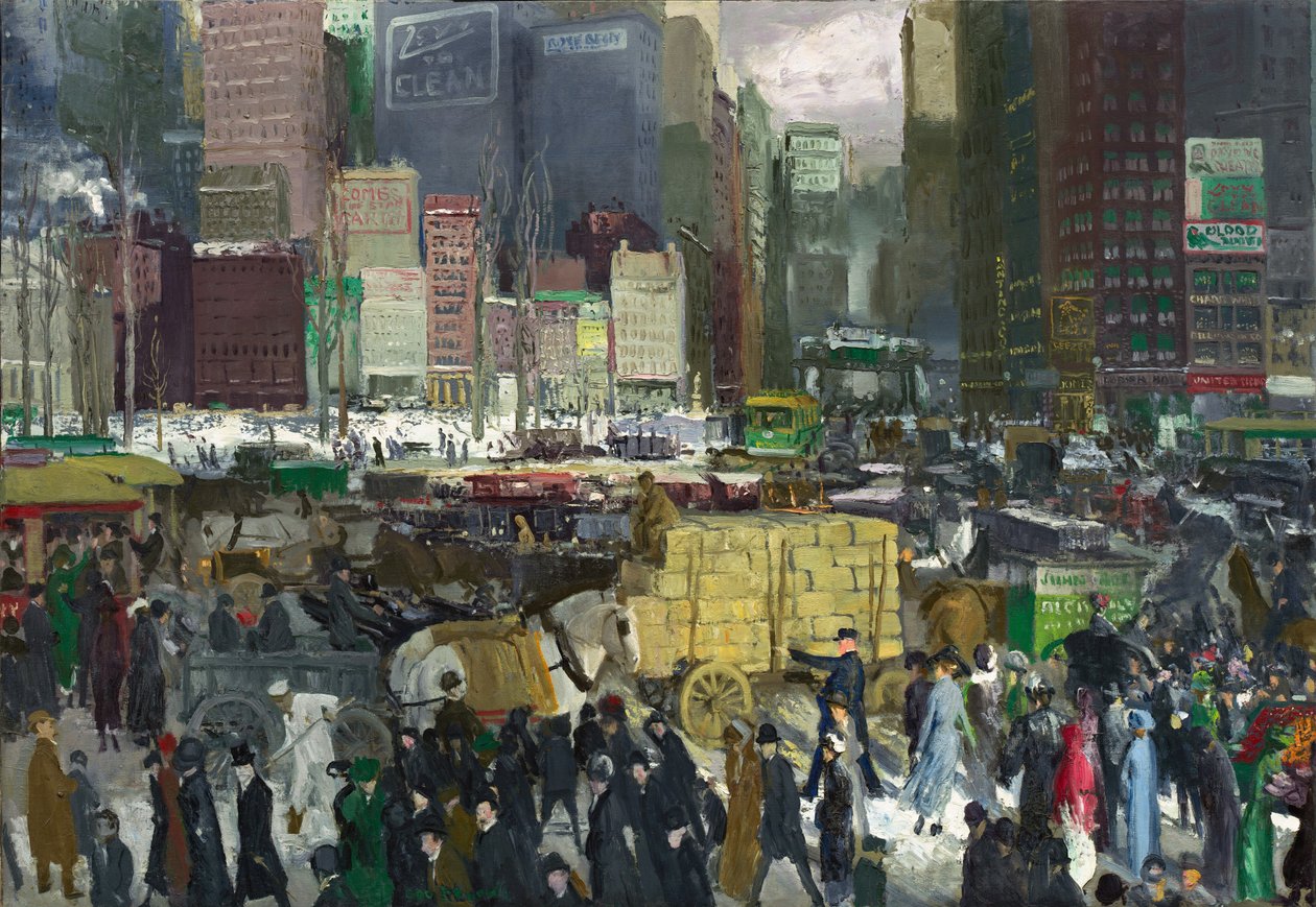 Nowy Jork autorstwa George Bellows