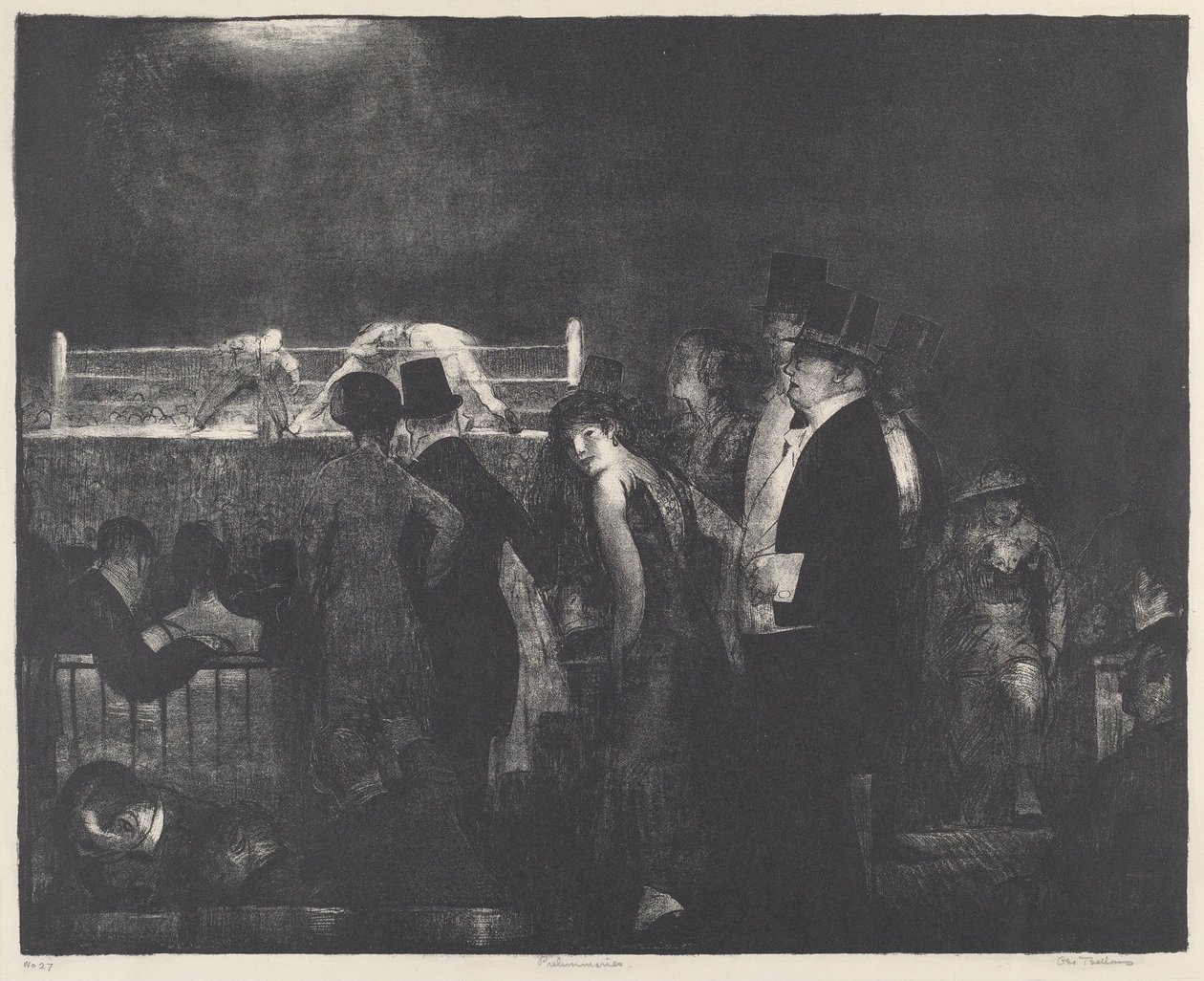 Czynności wstępne autorstwa George Bellows