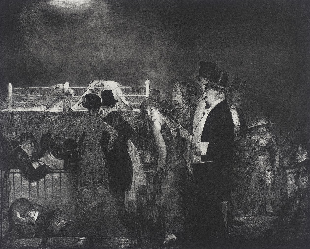 Przygotowania autorstwa George Bellows