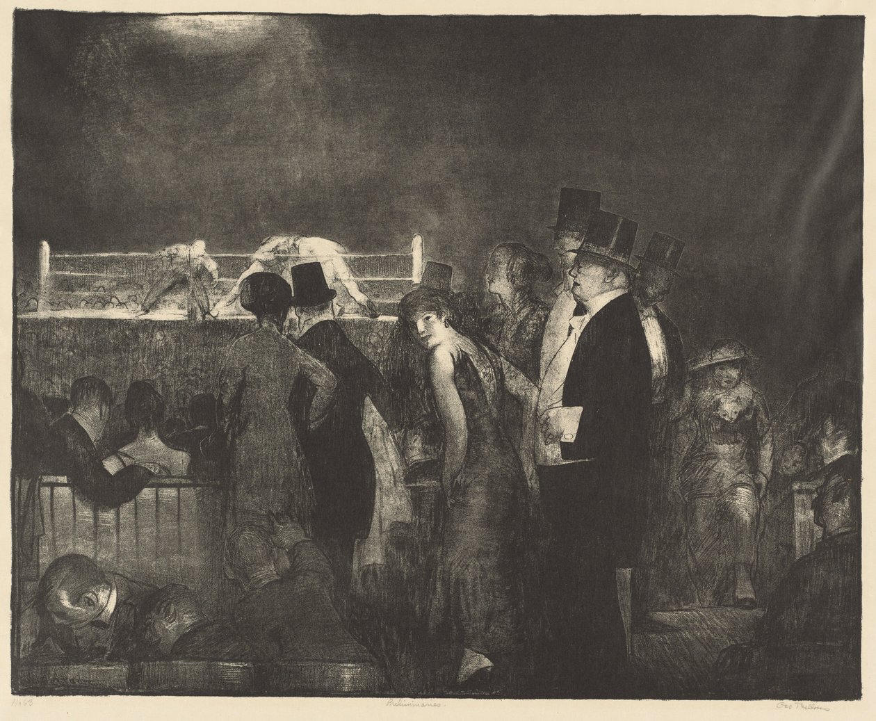 Przygotowania autorstwa George Bellows