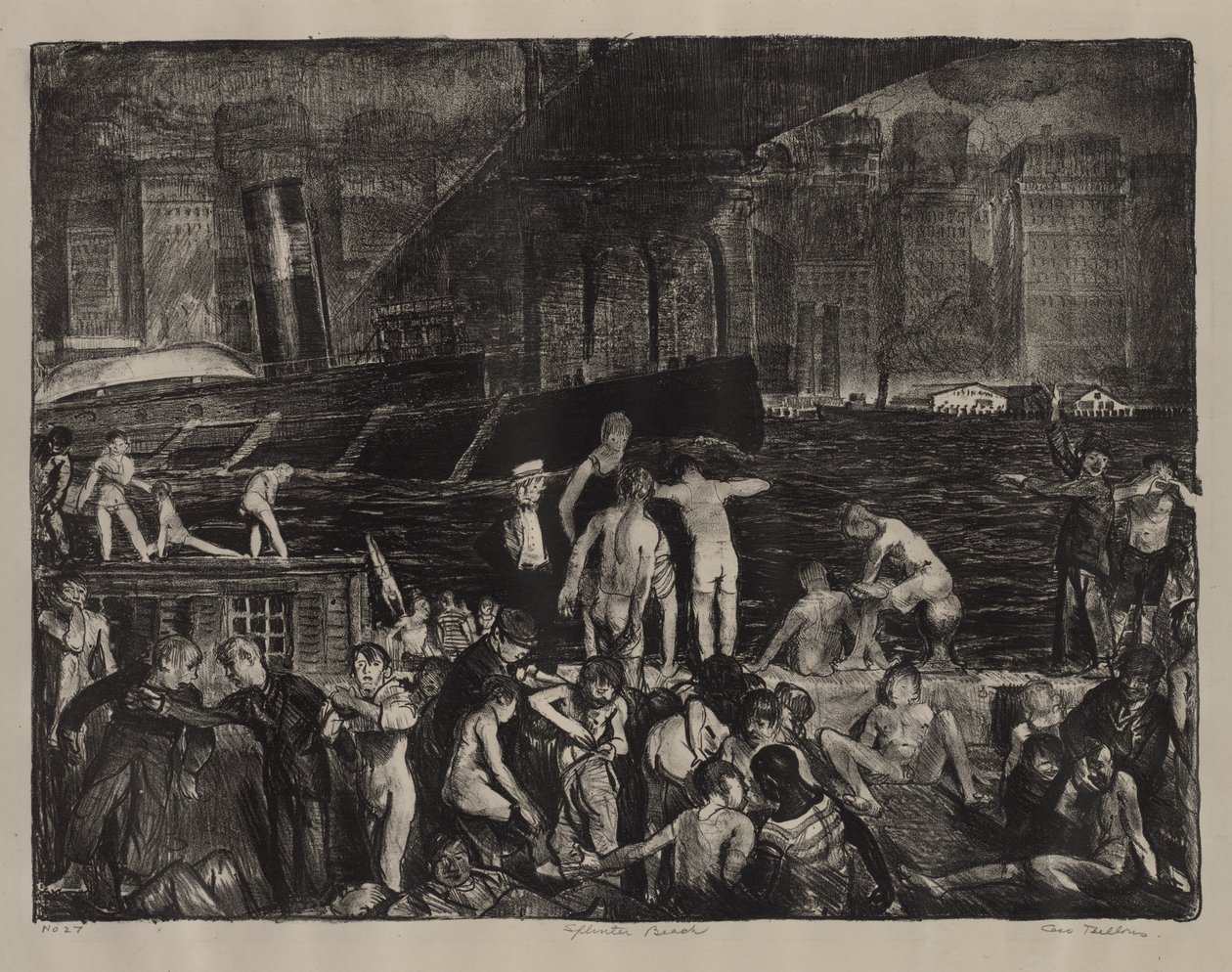 Splinter Beach autorstwa George Bellows
