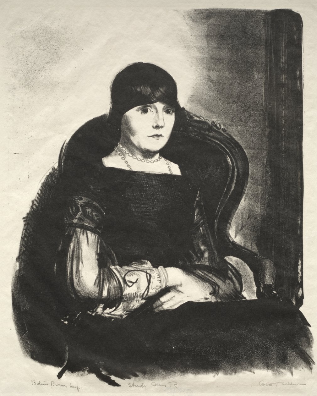 Praca, pani R. autorstwa George Bellows