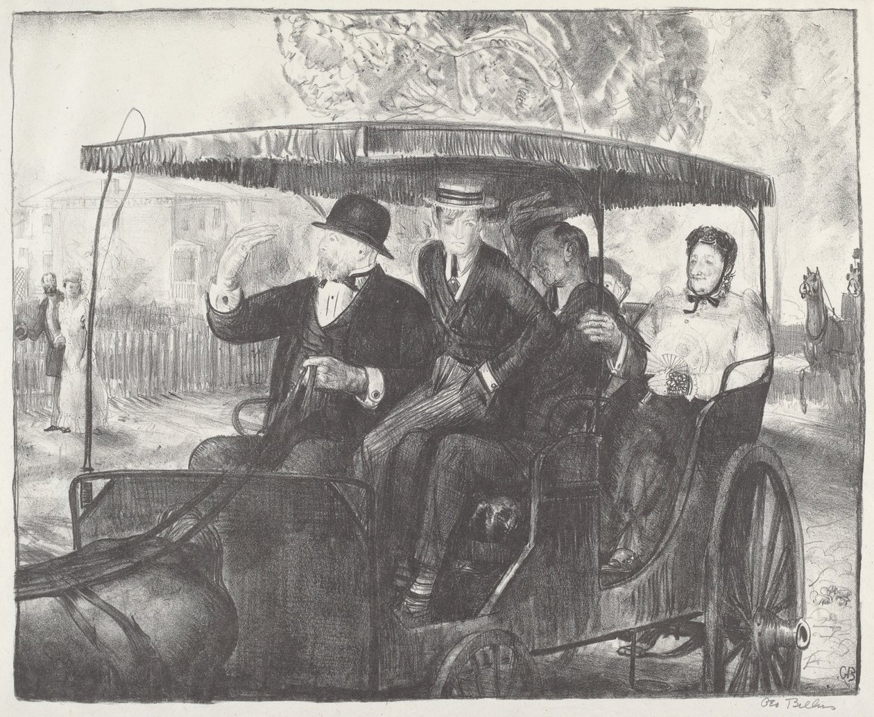 Niedziela 1897 autorstwa George Bellows