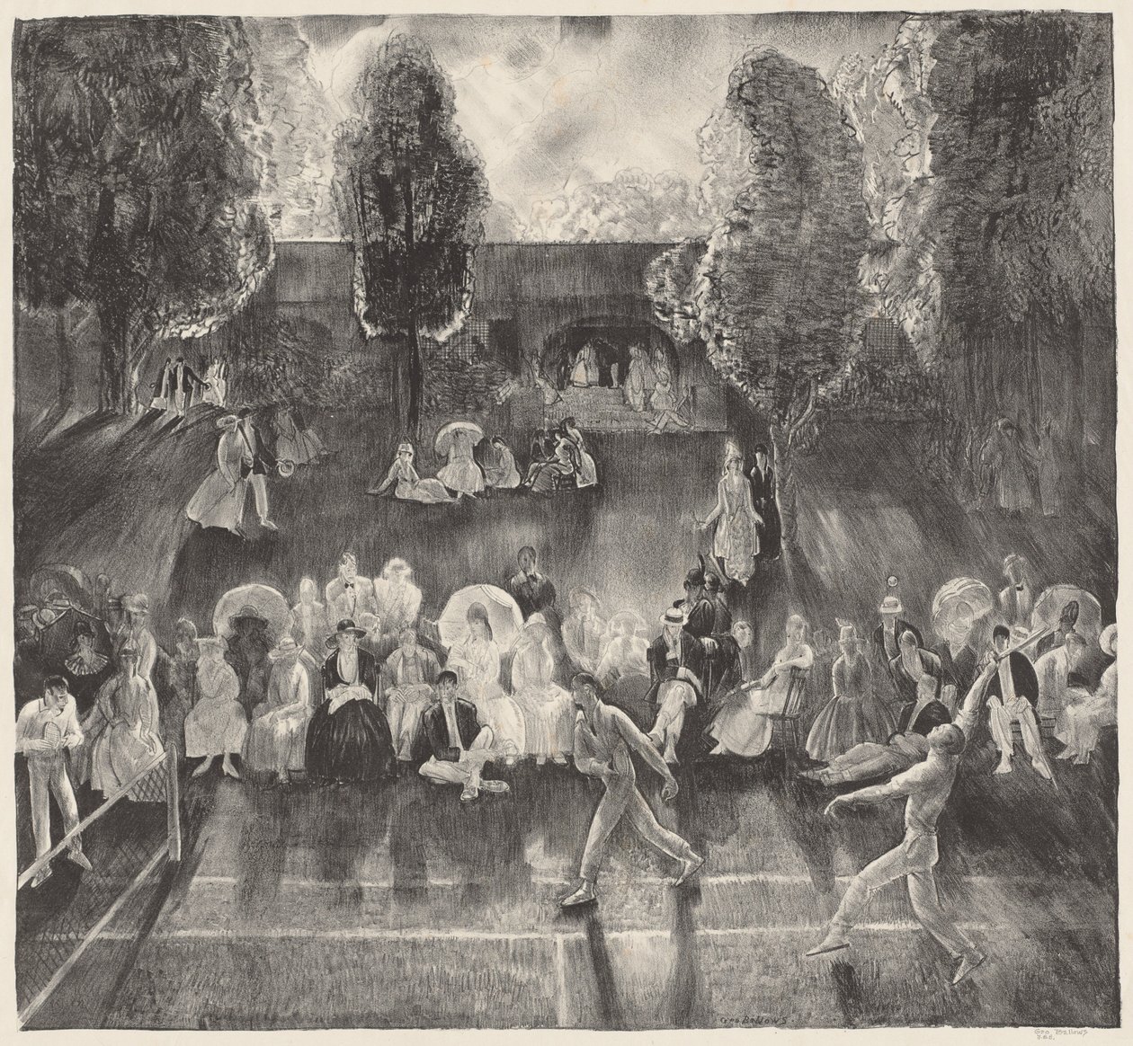 Tenis autorstwa George Bellows