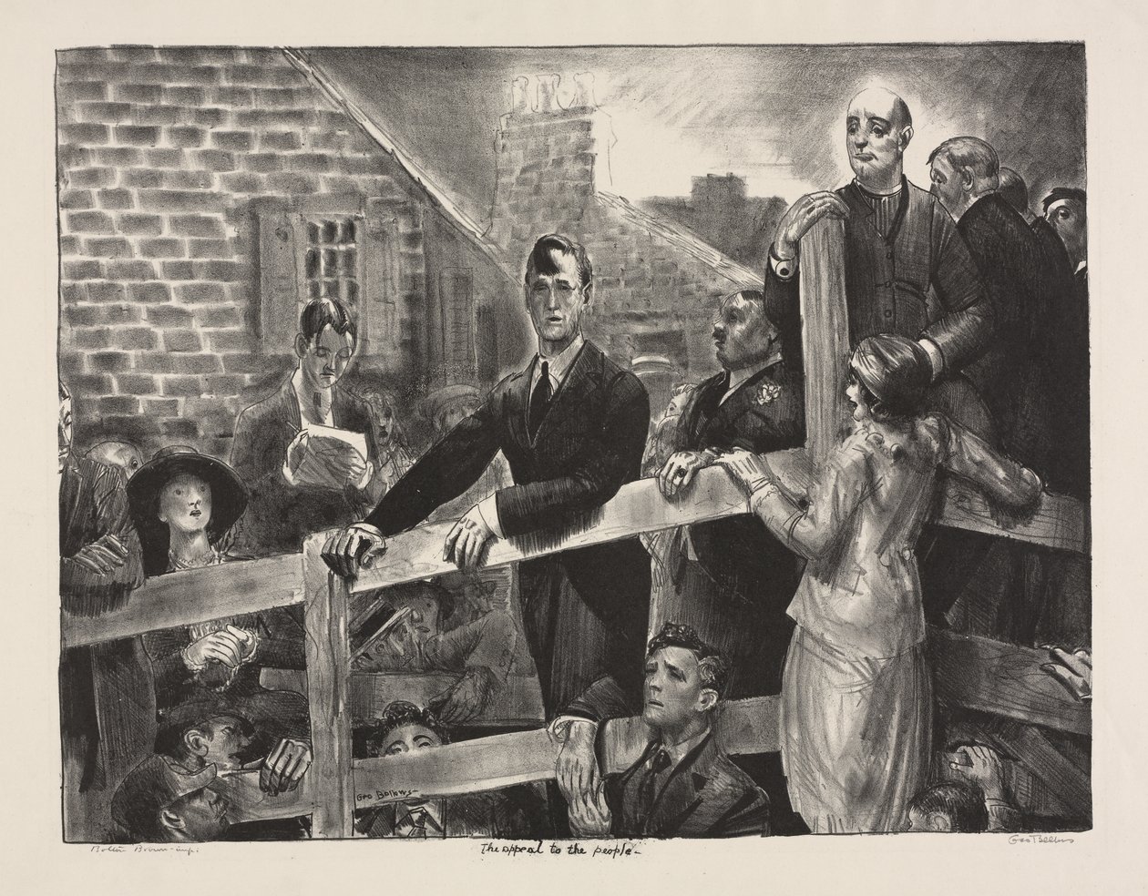 Apel do ludu autorstwa George Bellows