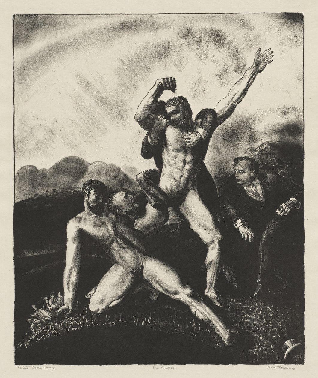 Bitwa autorstwa George Bellows
