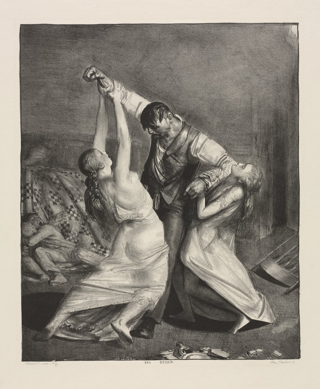 Pijak autorstwa George Bellows